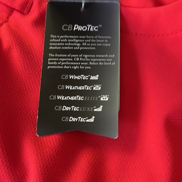 Annika Cutter & Buck Women’s Red Golf Shorts  with silver buttons Size 2 - Picture 10 of 12